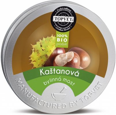 Topvet Kaštanová bylinná mast 50ml