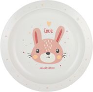 Canpol babies Talíř plastový Cute animals - zajíc