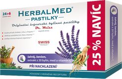 HerbalMed HerbalMed  Šalvěj-ženšen 30 pastilek