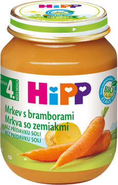 HiPP Zelenina BIO Karotka s brambory 125 g