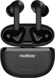 Niceboy HIVE Pins 3, Bezdrátová sluchátka, black