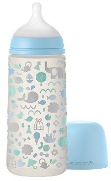 Suavinex Kojenecká láhev Memories modrá L 360ml