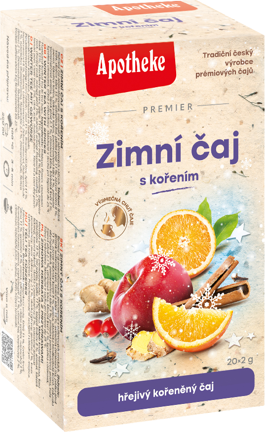 Apotheke Premier selection Zimní čaj s kořením 20 x 2 g