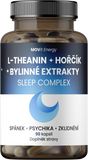 MOVit Energy Sleep Complex L-Theanin + Hořčík + Bylinné extrakty 90 kapslí