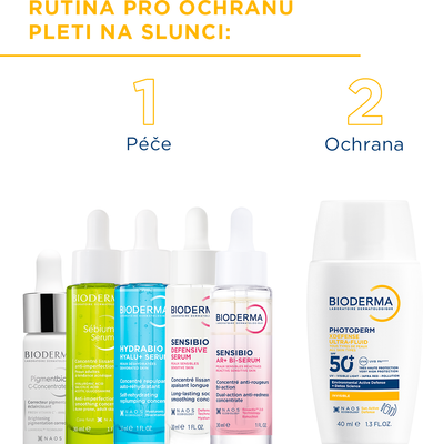 Bioderma Photoderm XDefense neviditelná ultrafluidní ochrana SPF 50+ 40 ml