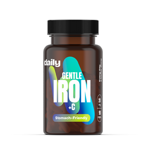 Gentle Iron + C od daily