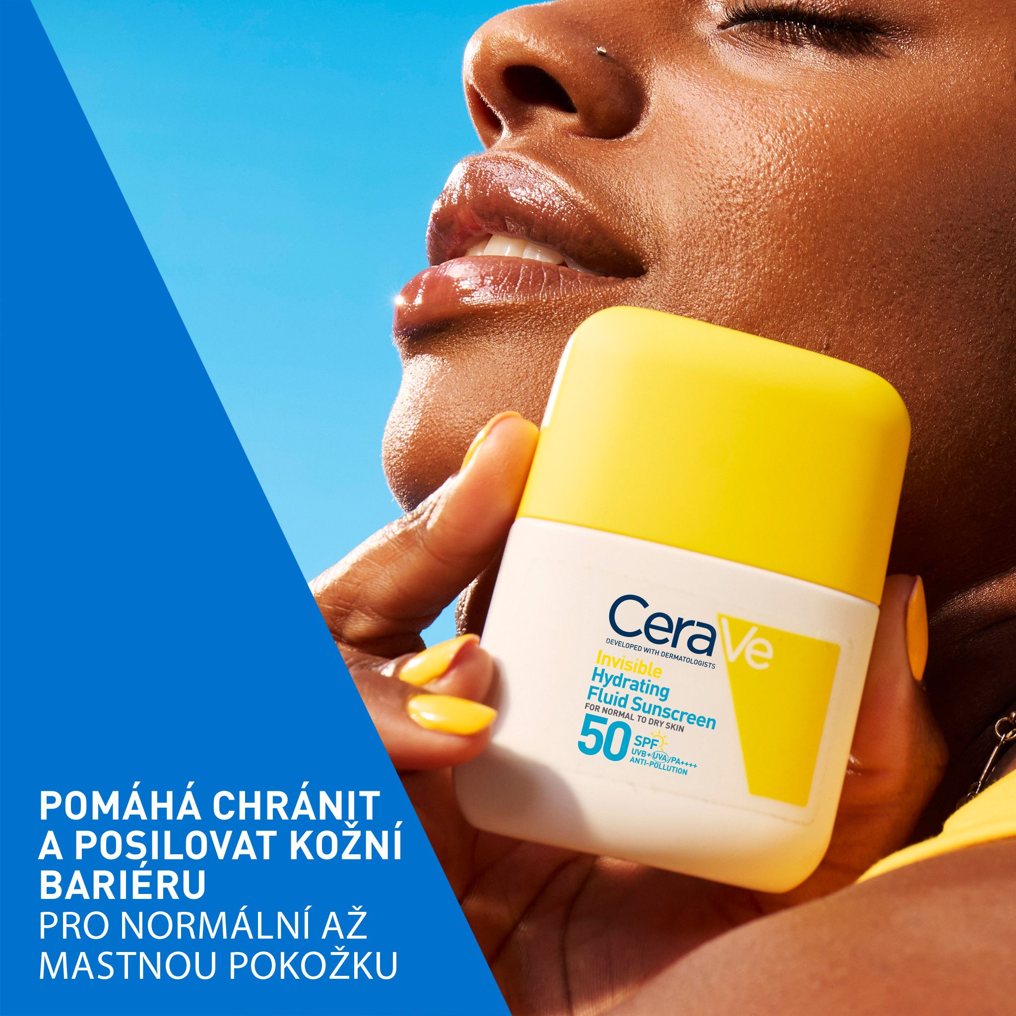 CeraVe Hydratační opalovací fluid SPF50, 50 ml