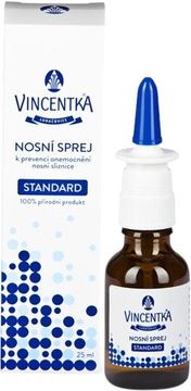 Vincentka Nosní sprej STANDARD hypotonický 25 ml