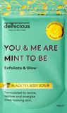 Delhicious Mint Black Tea Body Scrub 100 g