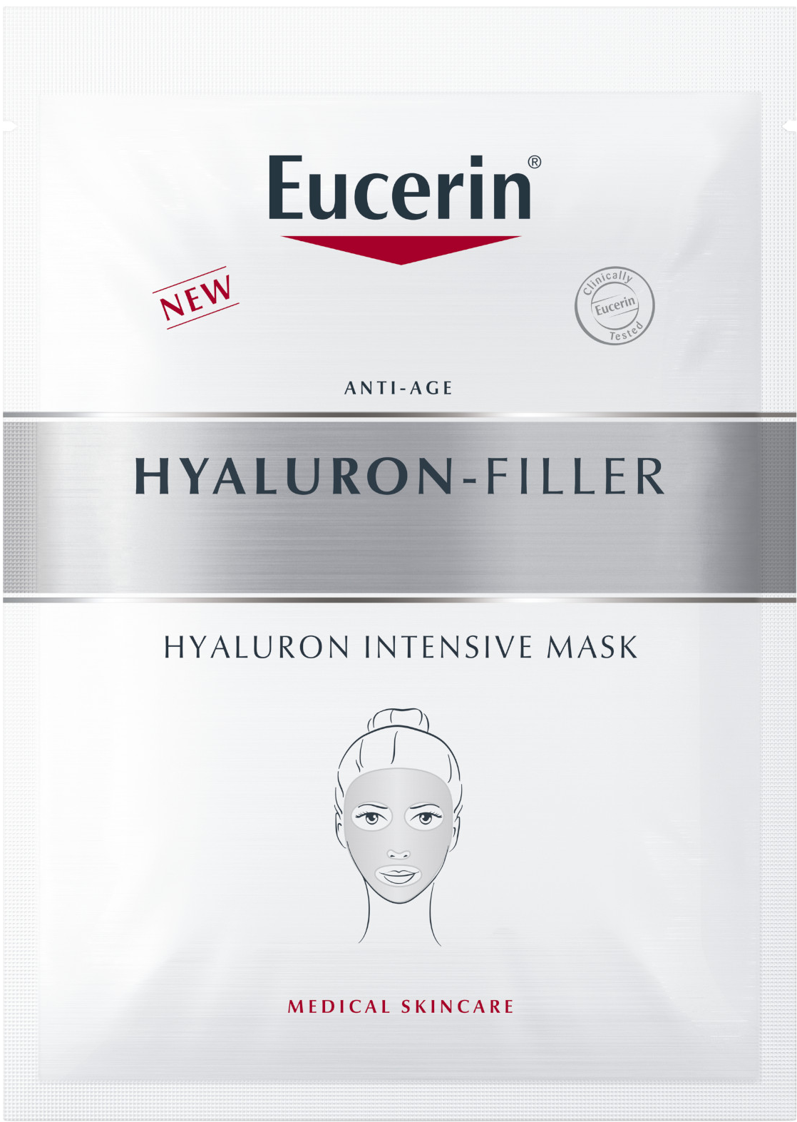 Eucerin Hyaluron Filler Hyaluronová intenzivní maska 1 ks