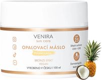 Venira Opalovací máslo bronze piňakoláda SPF25 100 ml