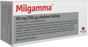 Milgamma perorální 50 tablet