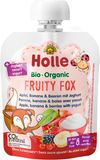 Holle Fruity Fox - bio dětské ovocné pyré s jogurtem 85 g
