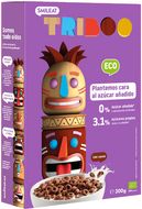 Smileat BIO cereální kakaové kroužky bez přidaného cukru 300 g