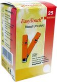 EasyTouch Proužky-kyselina močová 25 ks