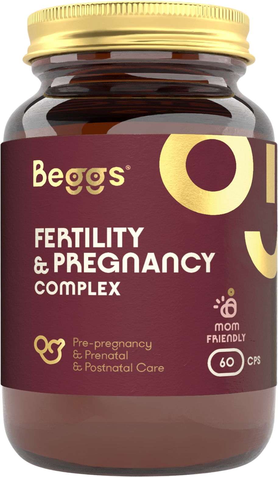 Beggs Fertility + Pregnancy Complex 60 kapslí