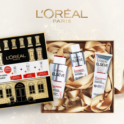 L'Oréal Paris Elseve Bond Repair Vánoční balíček 2023, 3 ks