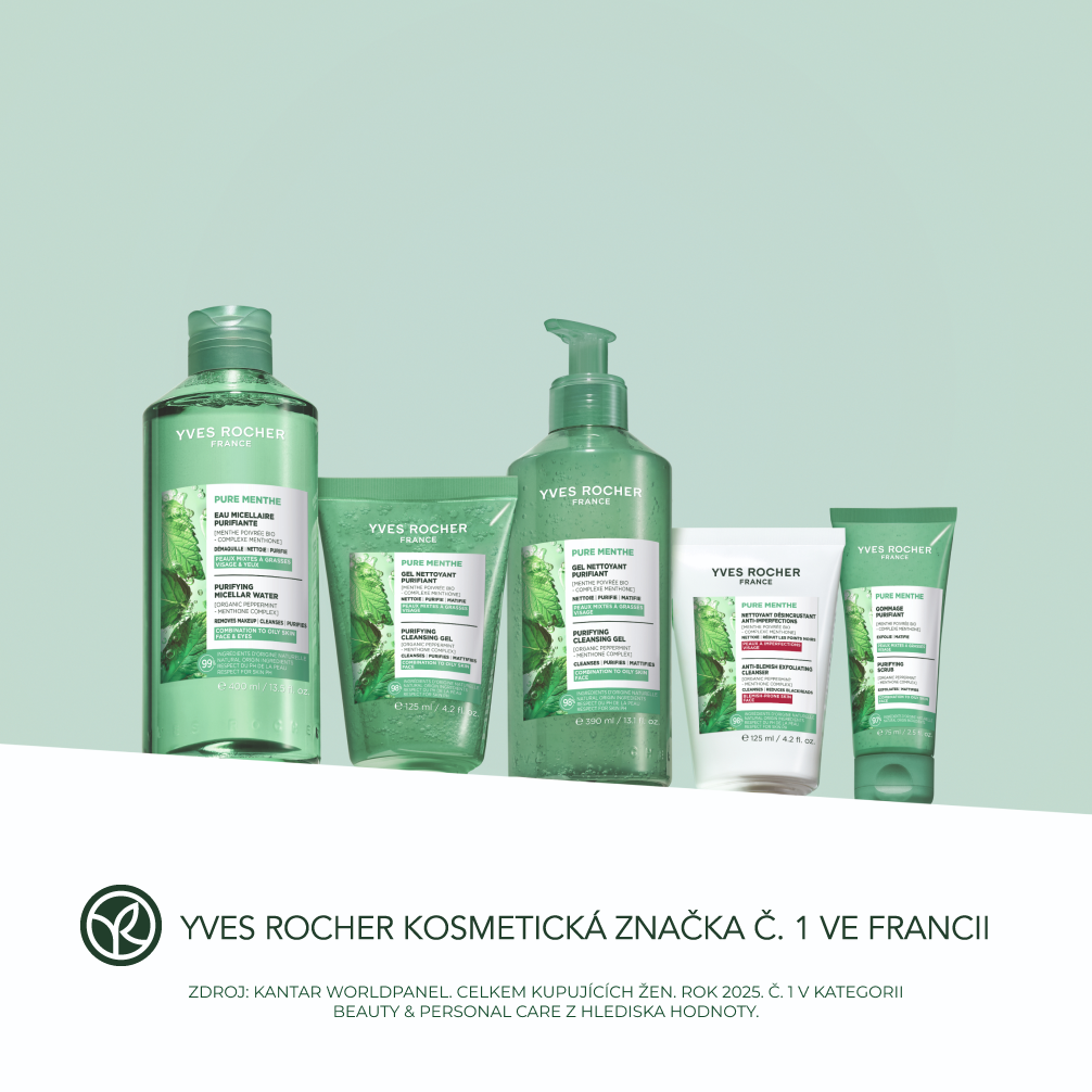 Yves Rocher Pure Menthe čisticí peeling 75 ml