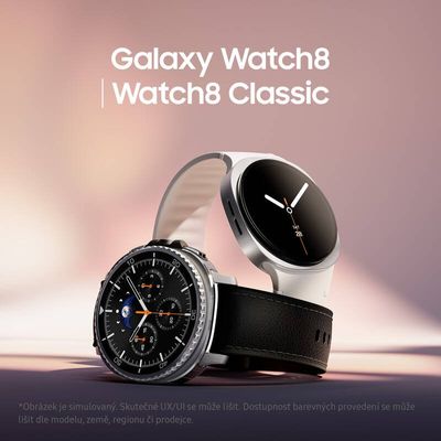 Samsung Galaxy Watch8 (40mm) stříbrná