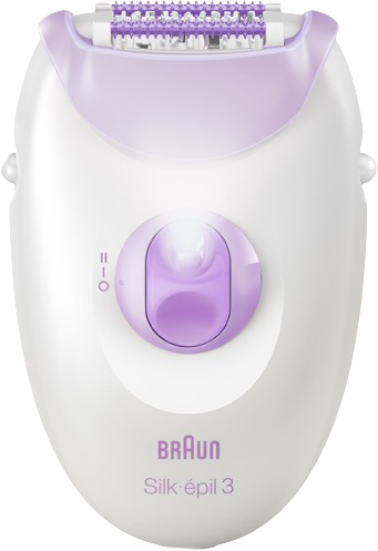Braun Silk·épil 3, Epilátor 3-000, Fialový