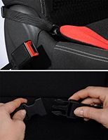 Scamp Pás Comfort ISOFIX pro těhotné černý