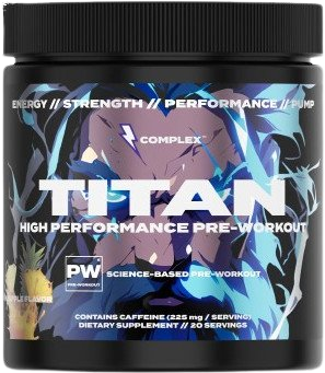 Complex Titan Pre-workout - Pineapple 400 g