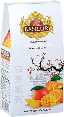 Basilur White Tea Mango Orange 100 g