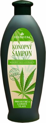 Konopný šampon suché lámavé vlasy 550 ml