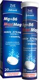 Zdrovit MaxMag Hořčík 375 mg + B6 20 šumivých tablet