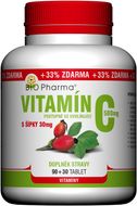 Bio Pharma Vitamín C 500mg s šípky 120 tablet