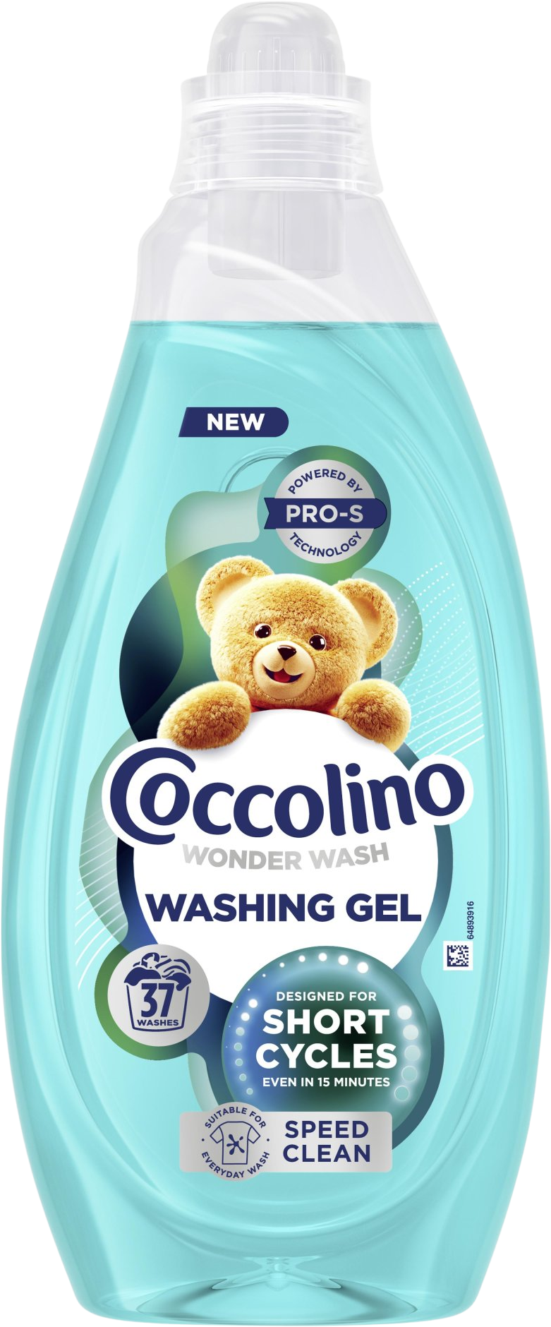 Coccolino Wonder Wash prací gel Speed Clean 1.48 l