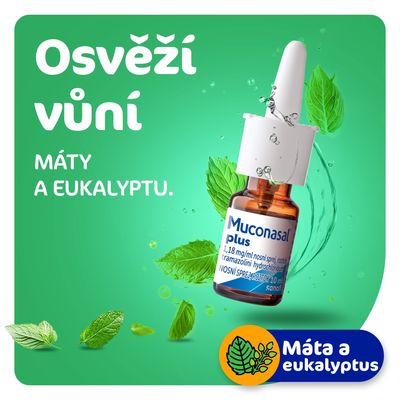 Muconasal Plus nosní sprej 10 ml