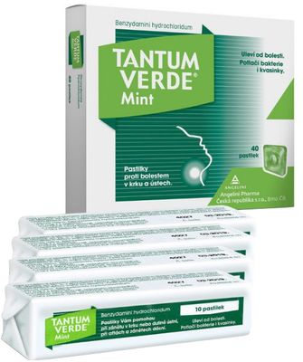 Tantum Verde Mint 40 pastilek