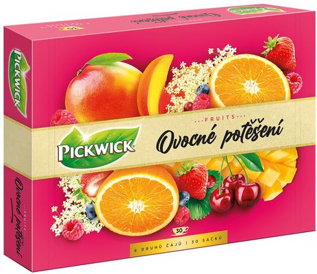 Pickwick Ovocné potěšení - Kolekce ovocných čajů 30 x 58 g