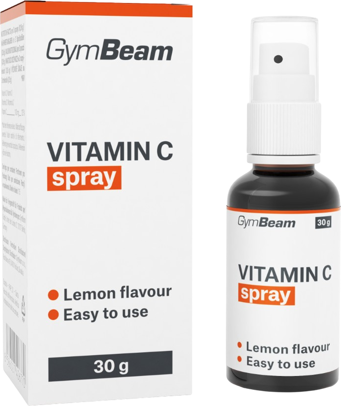 GymBeam Vitamín C ve spreji 30 g