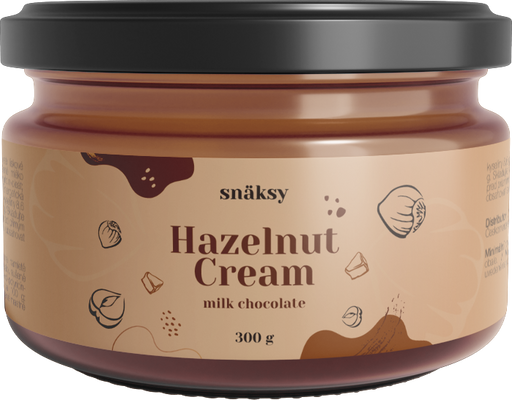 Snäksy Lískooříškový krém mléčná čokoláda 300 g