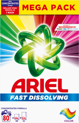 Ariel Prášek na praní Color 4.4 kg