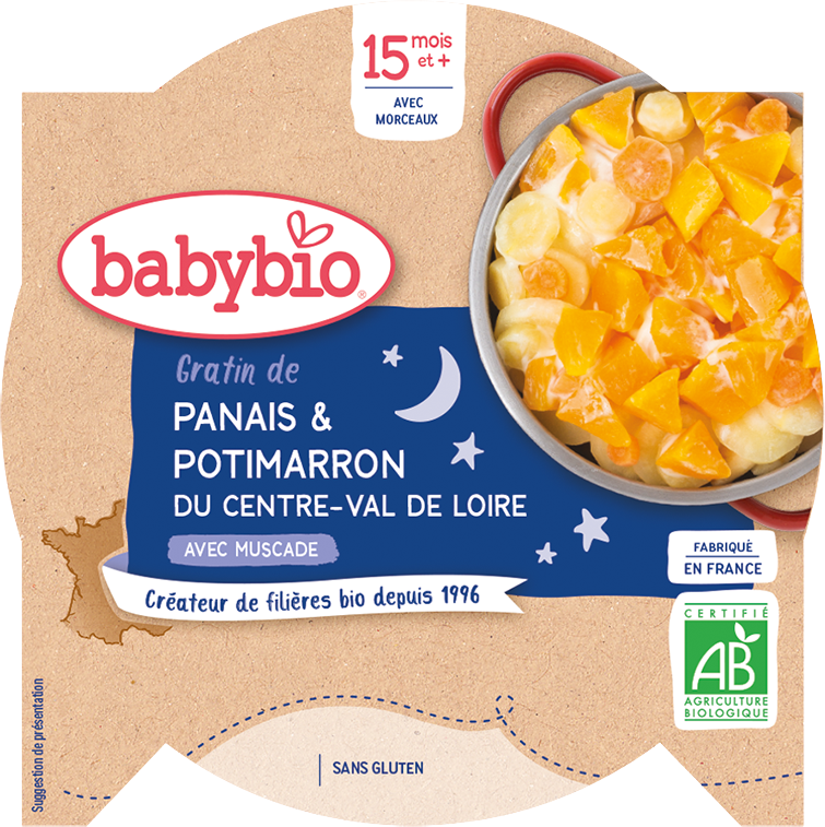 Babybio Večerní menu gratinovaný pastiňák 260 g