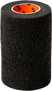 Spophy Cohesive Bandage Black, biodegradabilní samodržící bandáž černá