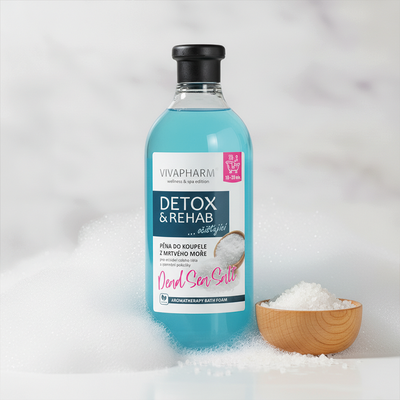 VivaPharm Pěna do koupele Detox and rehab 750 ml