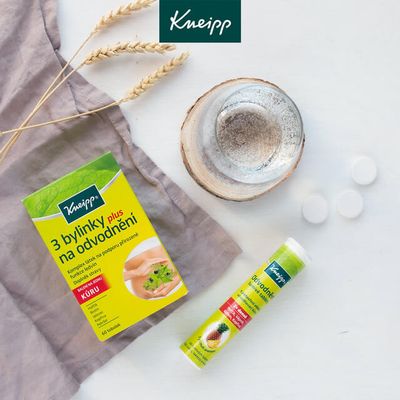 Kneipp 3 bylinky na odvodnění 60 tobolek