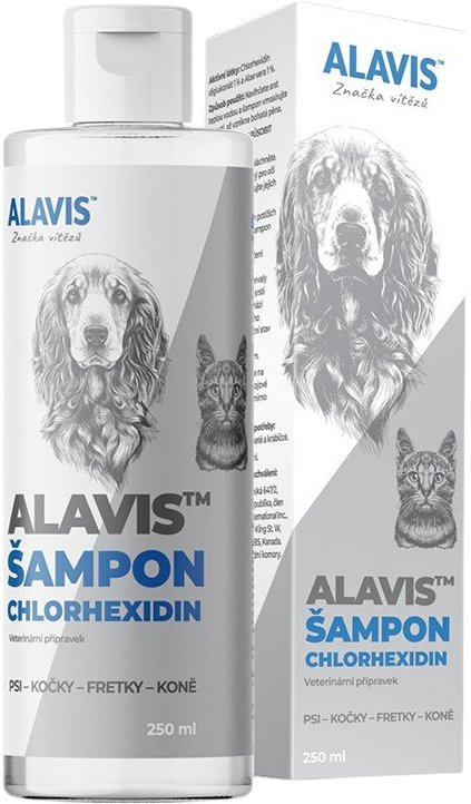 Alavis Šampon Chlorhexidin 250 ml