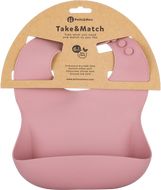 Petite&Mars Bryndák silikonový Take&Match Dusty Rose 6m+
