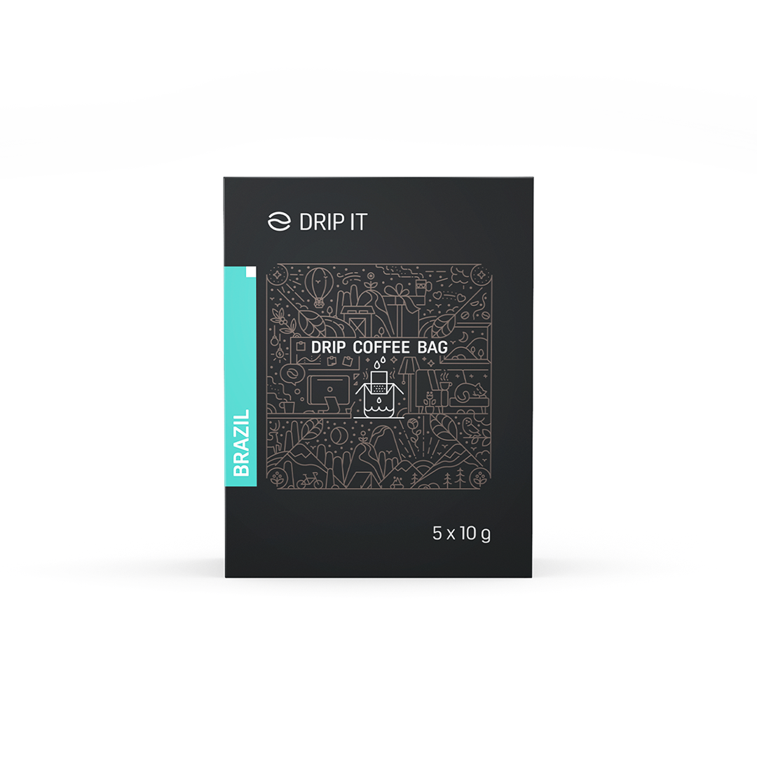 Drip it Káva ve filtru Brazil Minas Gerais 5 x 10 g