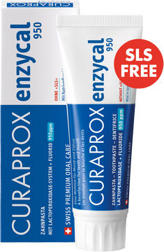 Curaprox Enzycal 950 Zubní pasta 75 ml