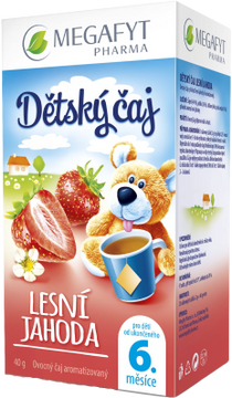 Megafyt Dětský čaj lesní jahoda 20 x 2 g