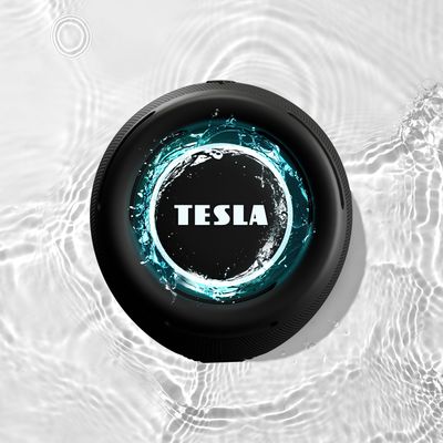 Tesla Sound BS70 Bezdrátový Bluetooth reproduktor voděodolný, černý