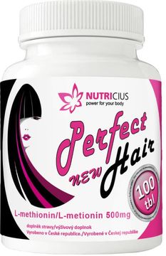 Nutricius Perfect HAIR new - methionin 500 mg 100 tablet