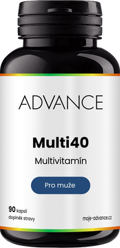 ADVANCE Multi40 pro muže - multivitamín 90 kapslí