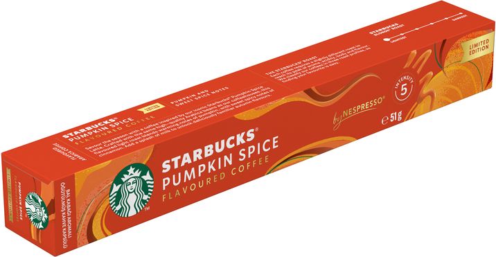 Starbucks Pumpkin Spice flavoured by Nespresso 10 kapslí